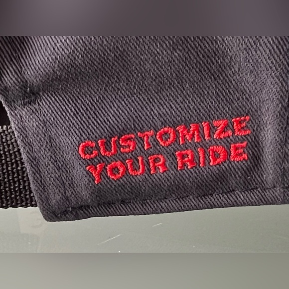 🐎Navy + 3D Red Raised Embroidery Cap | Ogilvy Equestrian | Adjustable - Picture 12 of 17